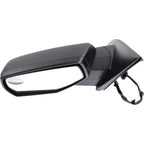 Mirror For 2014-18 Chevrolet Silverado 1500 Driver Heated Textured Manual Fold