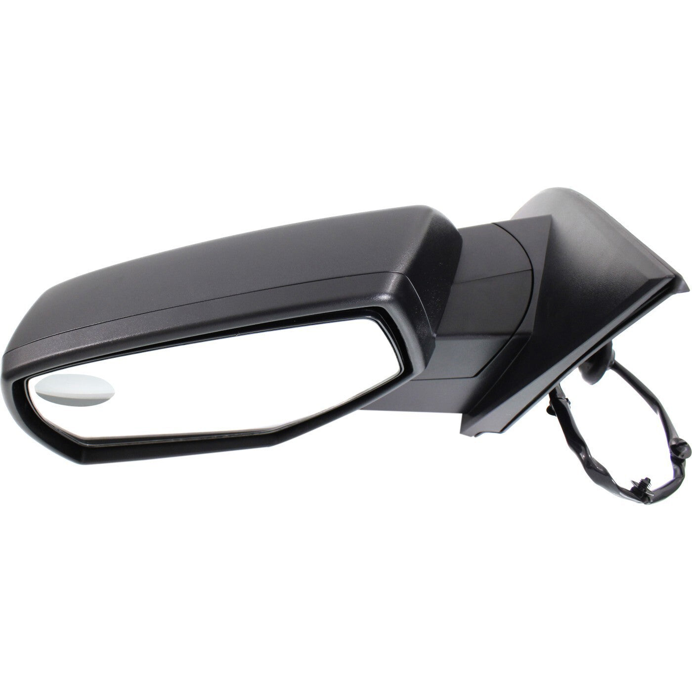 Mirror For 2014-18 Chevrolet Silverado 1500 Driver Heated Textured Manual Fold