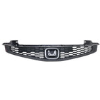 Grille For 2012-2013 Honda Civic Coupe Black Plastic