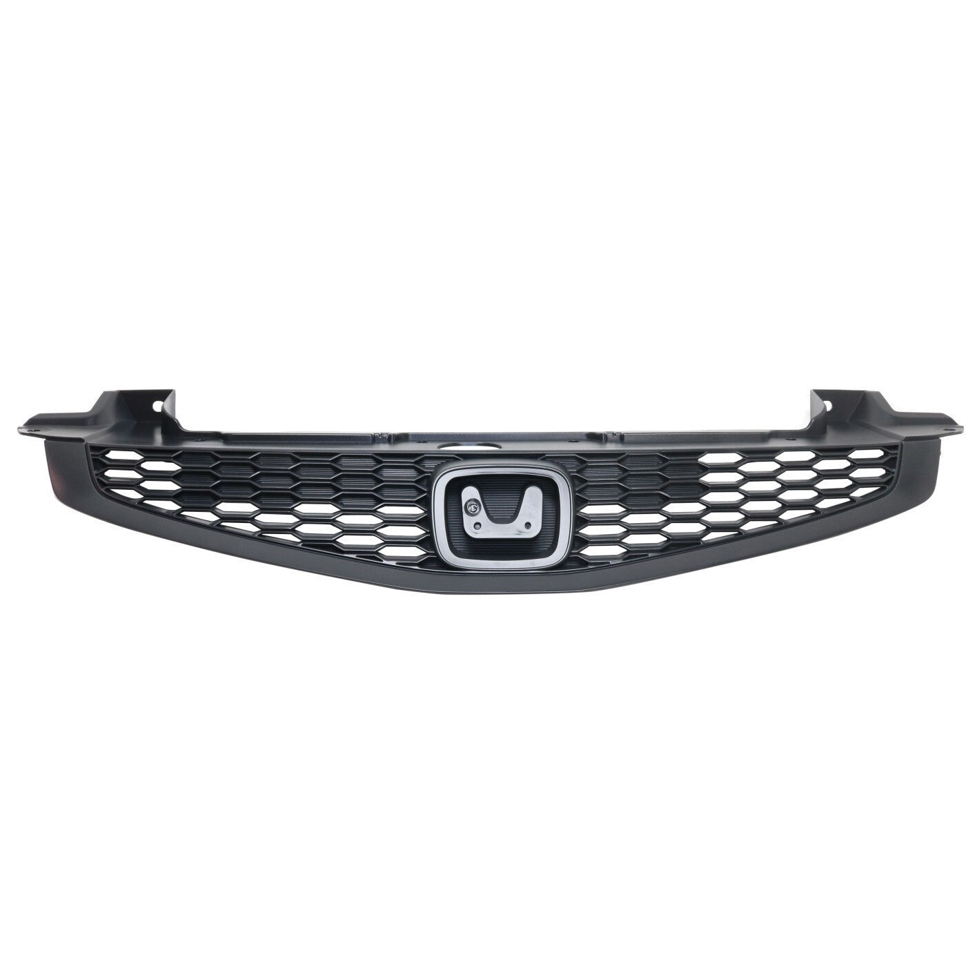Grille For 2012-2013 Honda Civic Coupe Black Plastic