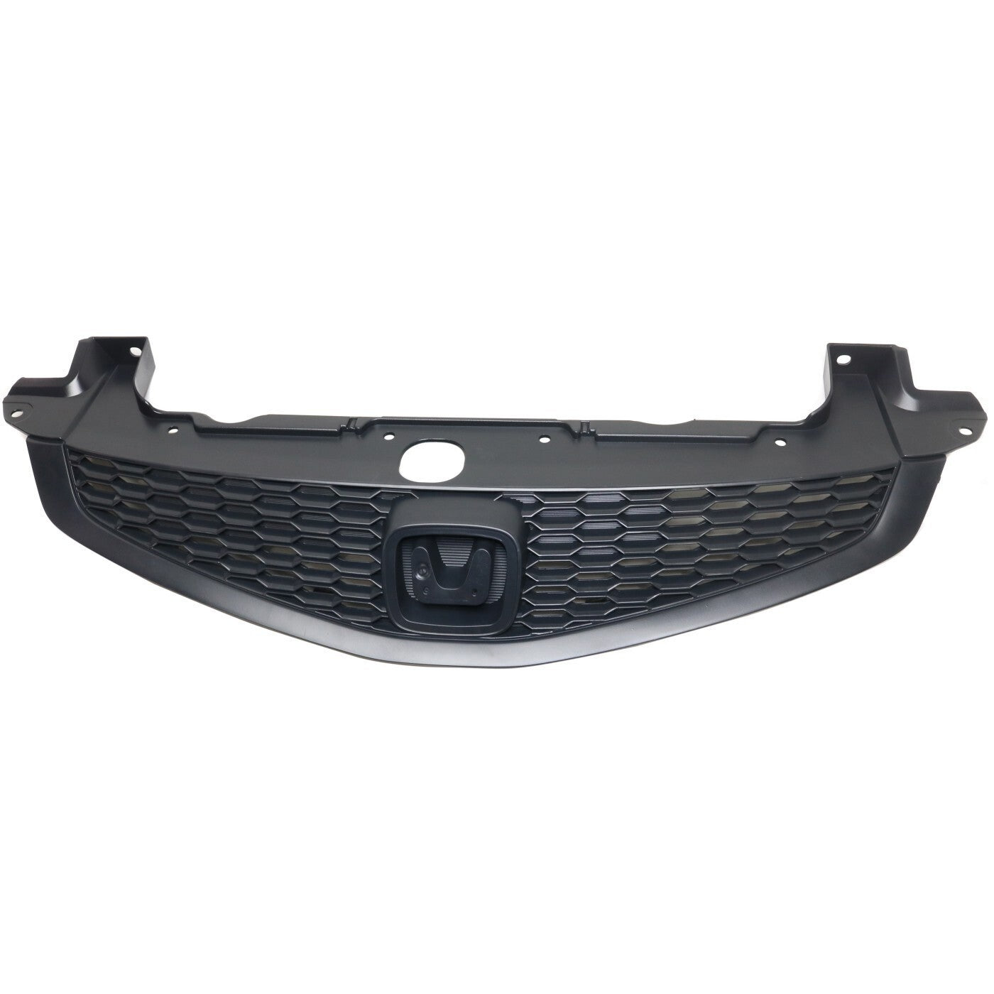 Grille For 2012-2013 Honda Civic Coupe Black Plastic