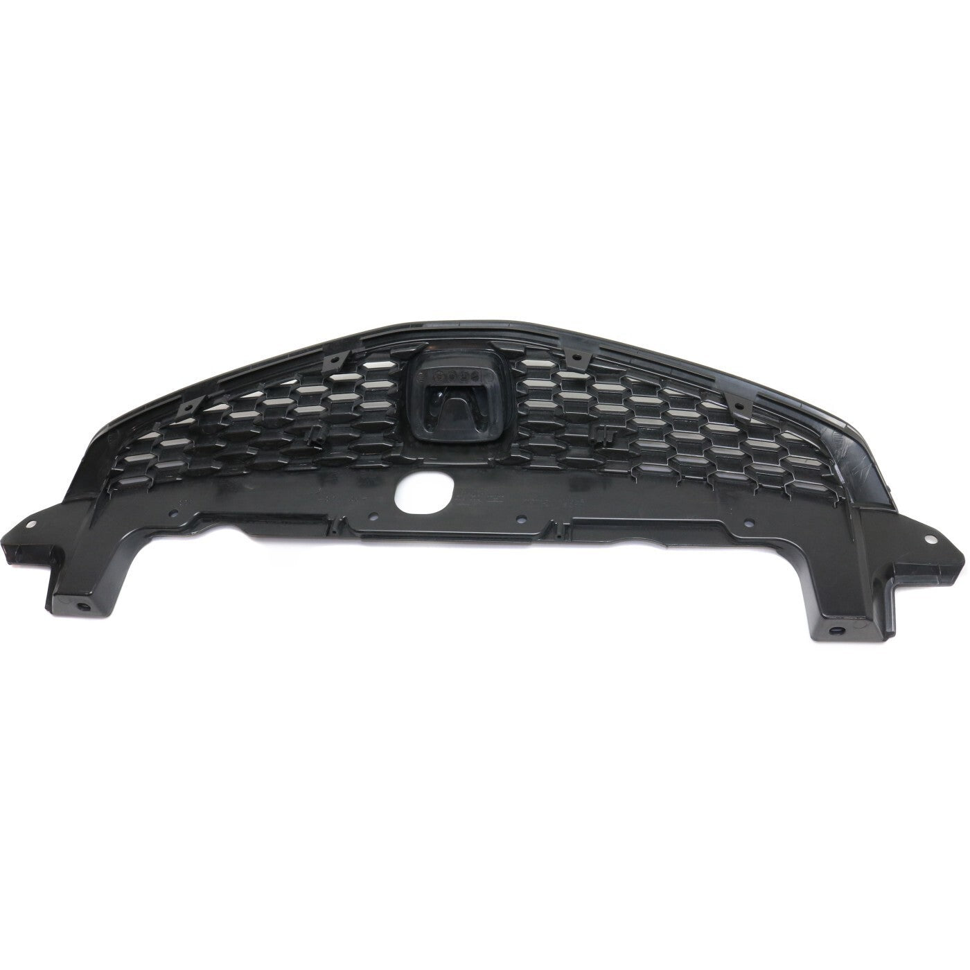 Grille For 2012-2013 Honda Civic Coupe Black Plastic