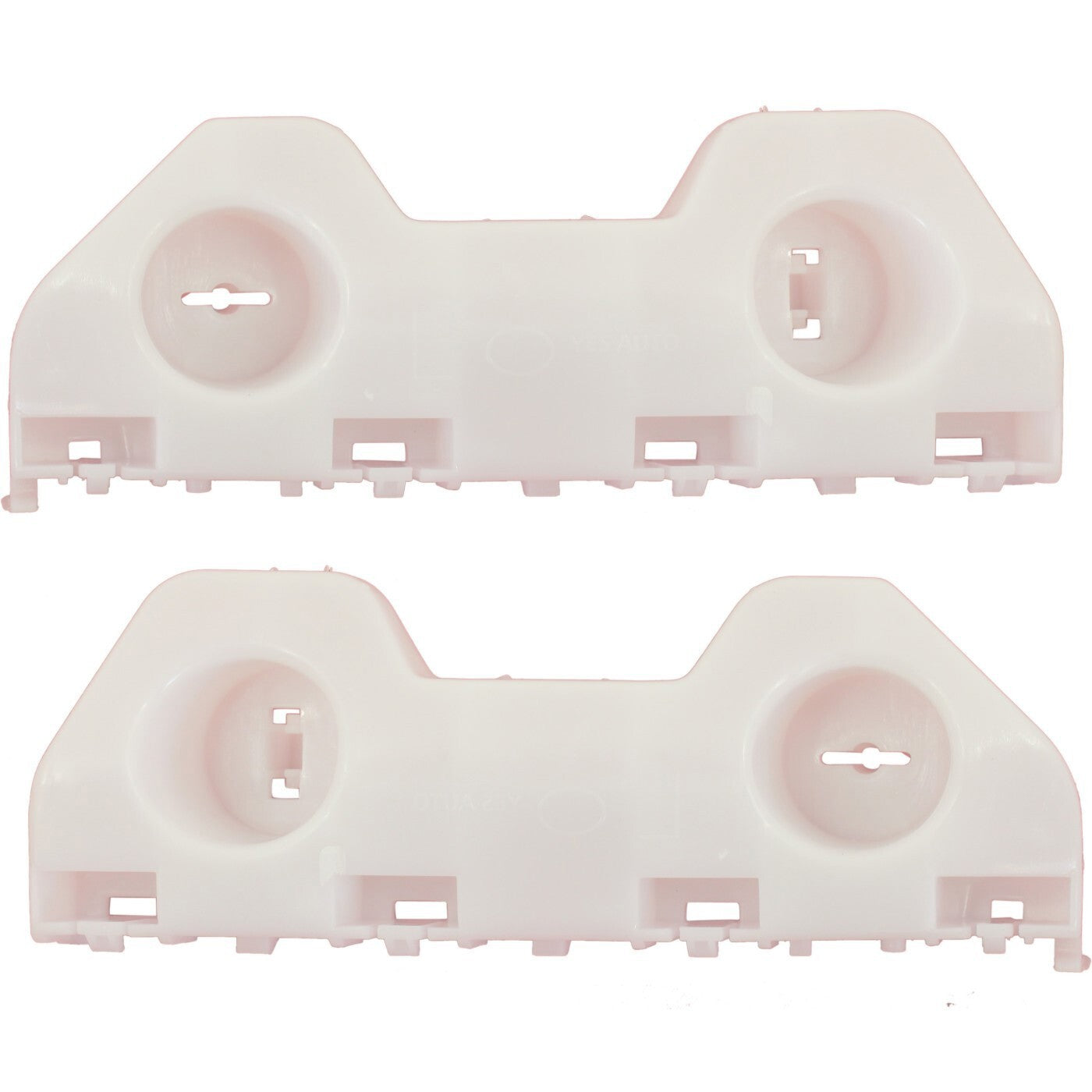 Bumper Bracket Set For 2012-2019 Nissan Versa Sedan Front Plastic 2Pc