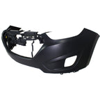 Front Bumper Cover For 2010-2015 Hyundai Tucson w/ fog lamp holes Primed