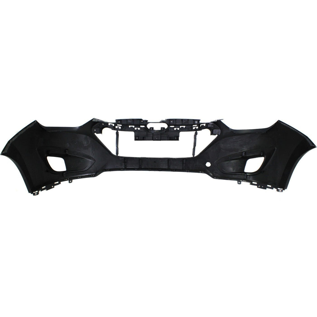 Front Bumper Cover For 2010-2015 Hyundai Tucson w/ fog lamp holes Primed