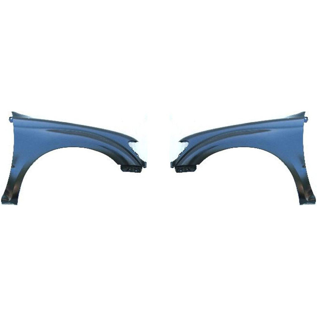 Fender Set For 1995-2000 Toyota Tacoma 4WD Models Front Primed Steel Pair