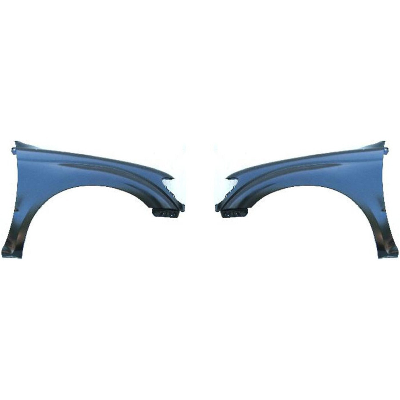Fender Set For 1995-2000 Toyota Tacoma 4WD Models Front Primed Steel Pair