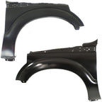 Fender Set For 2011-2016 Ford F-250 Super Duty Front Primed Steel Pair