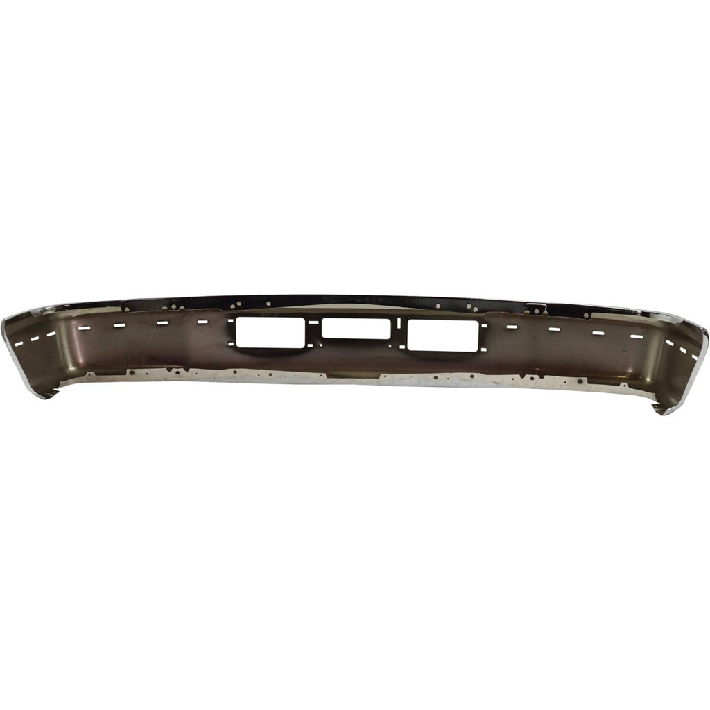 Front Bumper For 1992-1996 Ford F-150 Fits Bronco Chrome
