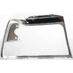 Grille Assembly Headlight Door Kit For 1992-1996 Ford F-150 Bronco Chrome Shell