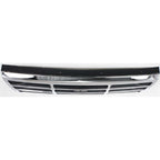 Grille Assembly Headlight Door Kit For 1992-1996 Ford F-150 Bronco Chrome Shell