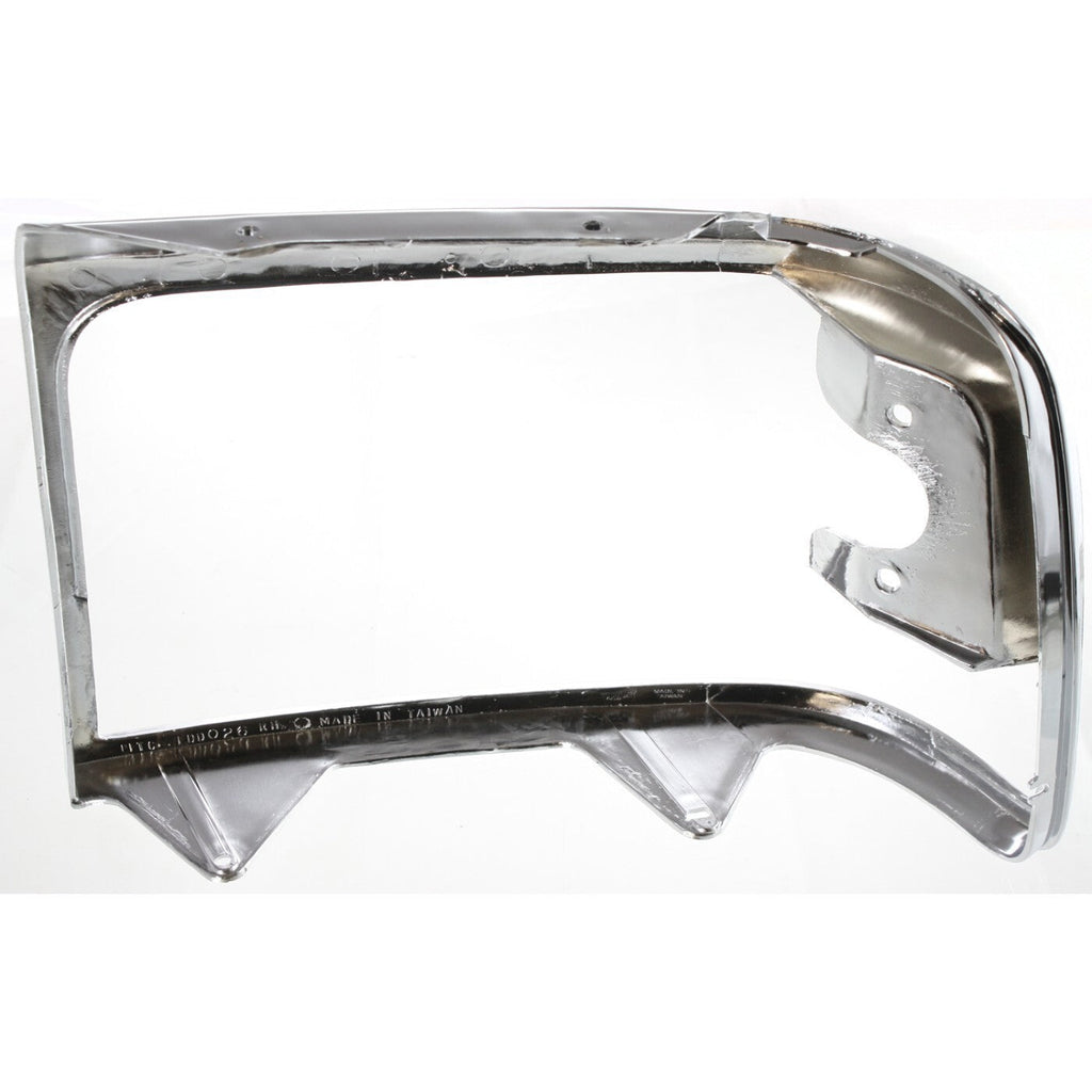 Grille Assembly Headlight Door Kit For 1992-1996 Ford F-150 Bronco Chrome Shell