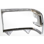 Grille Assembly Headlight Door Kit For 1992-1996 Ford F-150 Bronco Chrome Shell