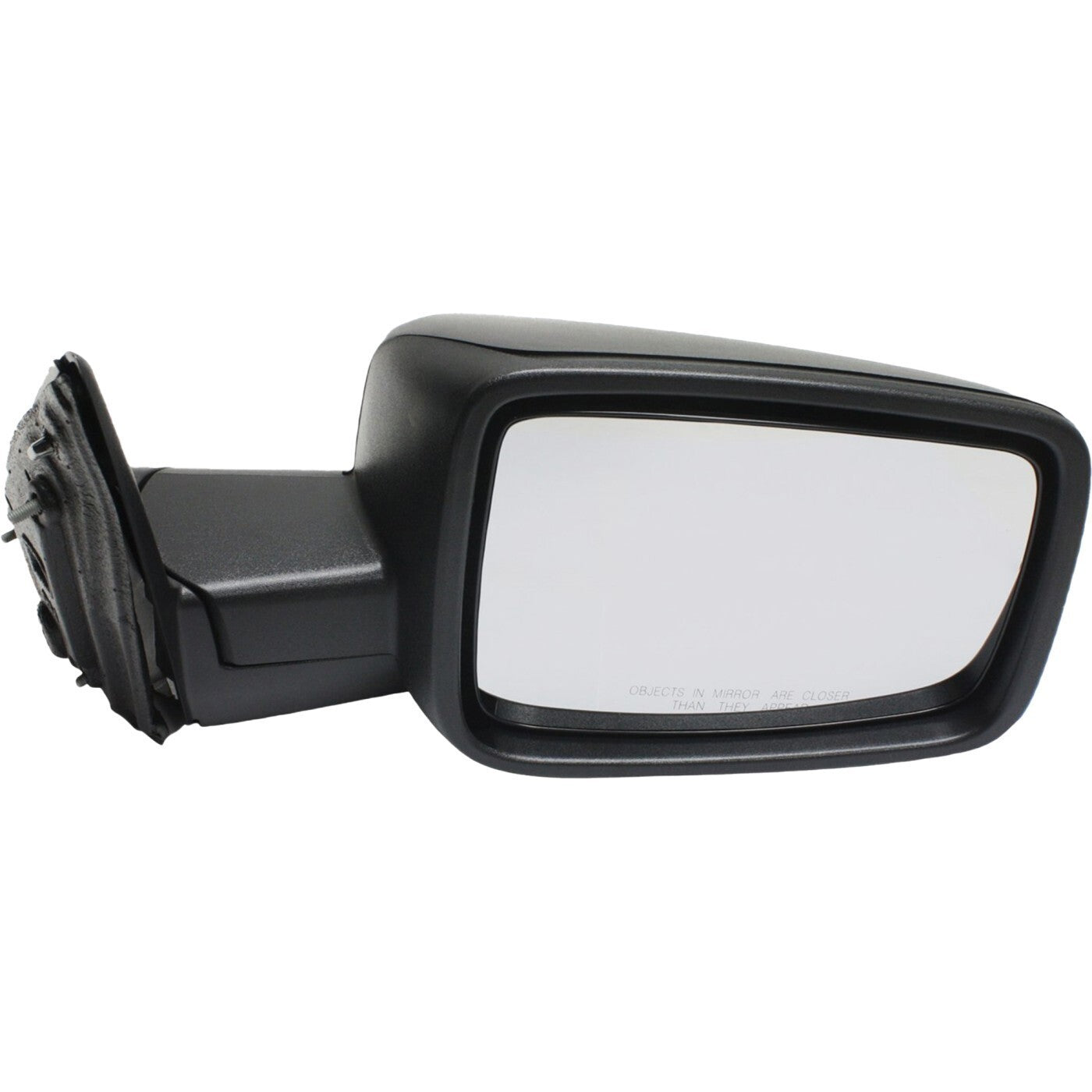 Mirror For 2013-2022 Ram 1500 2500 3500 Manual Folding Right Textured Black