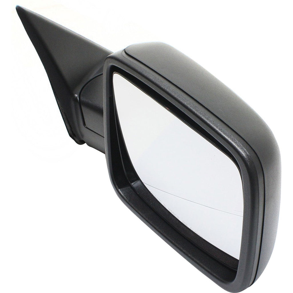 Mirror For 2013-2022 Ram 1500 2500 3500 Manual Folding Right Textured Black