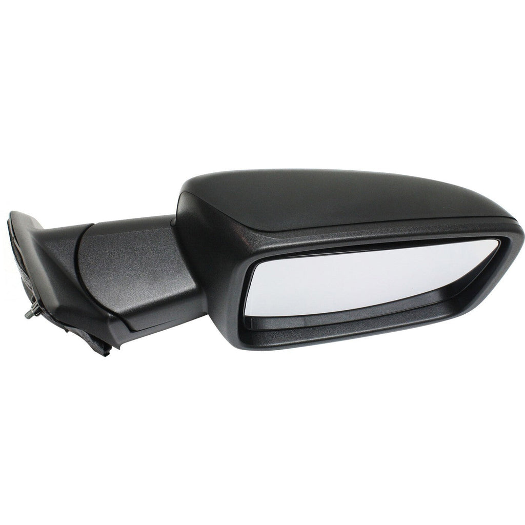 Mirror For 2013-2022 Ram 1500 2500 3500 Manual Folding Right Textured Black