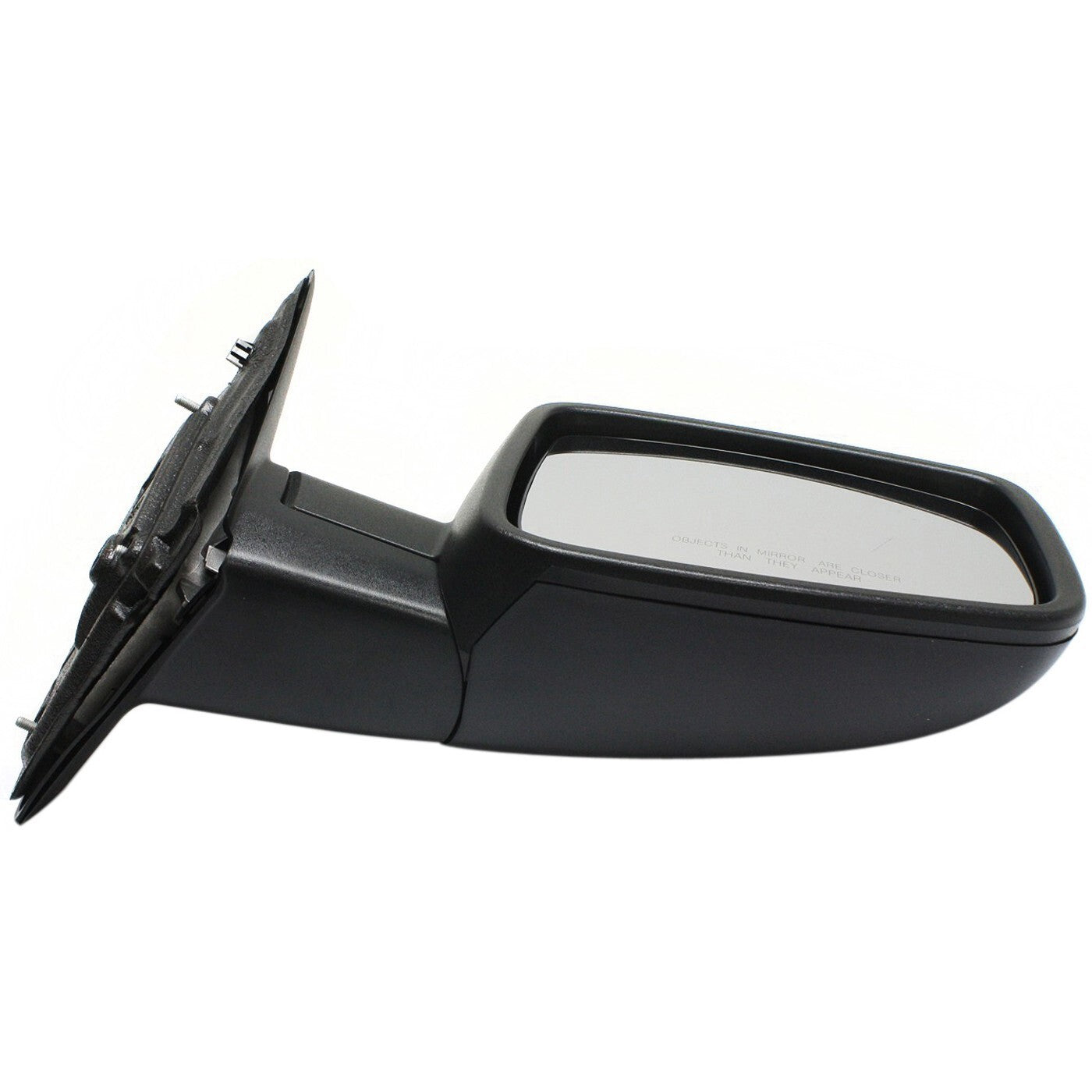 Mirror For 2013-2022 Ram 1500 2500 3500 Manual Folding Right Textured Black