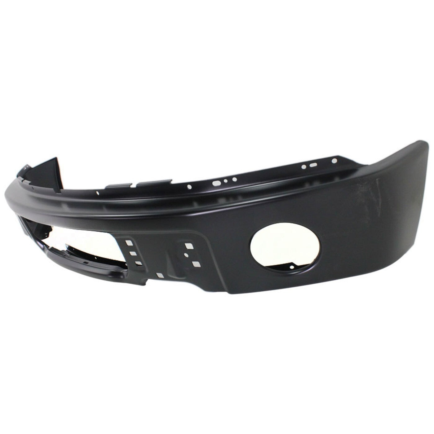 Front Bumper For 2009-2014 Ford F-150 Powdercoated Black with Fog Light Holes