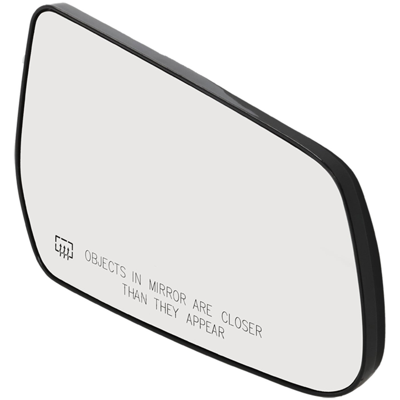 Passenger Mirror Glass For 2010-2017 Chevrolet Equinox Heated with Backing Plate