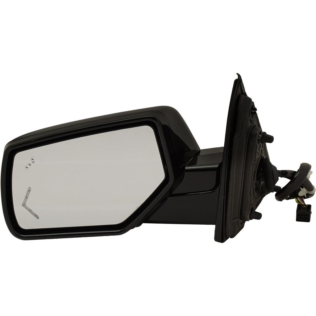 Mirror For 2015-2020 Chevrolet Tahoe LH Power Heated Chrome w Signal Light w BSD