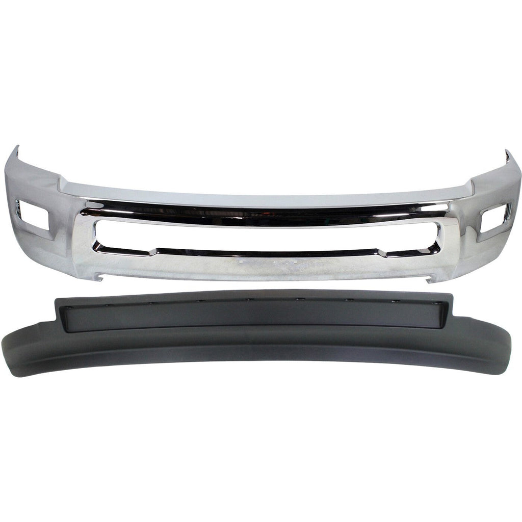 Front Bumper Chrome Face Bar Includes Valance For 2011-2018 RAM 2500 3500