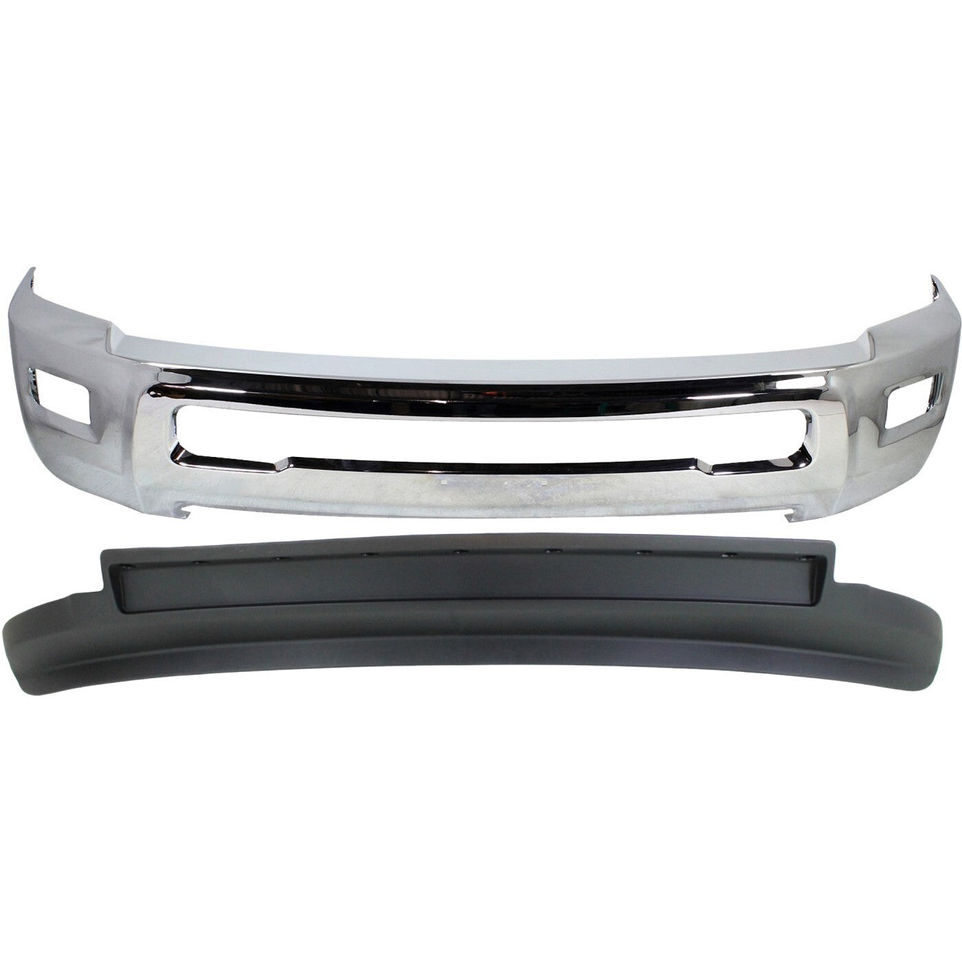 Front Bumper Chrome Face Bar Includes Valance For 2011-2018 RAM 2500 3500