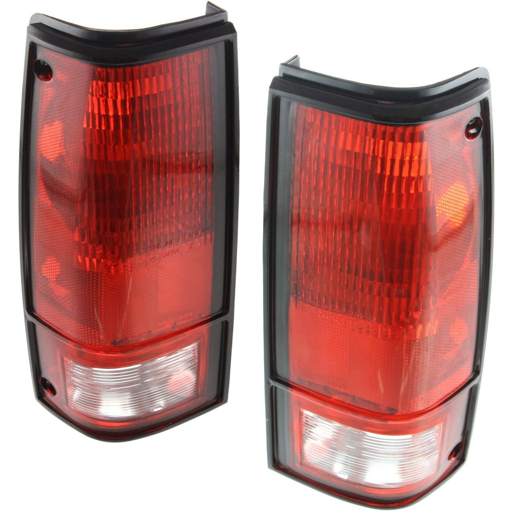 Pair Tail Lights Taillights Taillamps Brakelights Set of 2  Driver & Passenger