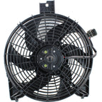 A/C Condenser Cooling Fan For 2005-2013 Nissan Armada Fits 2004-2010 Titan