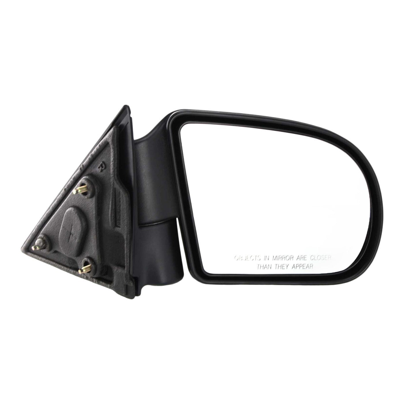 Mirror Set For 1999-2004 Chevrolet S10 Left and Right Manual Fold Textured Black