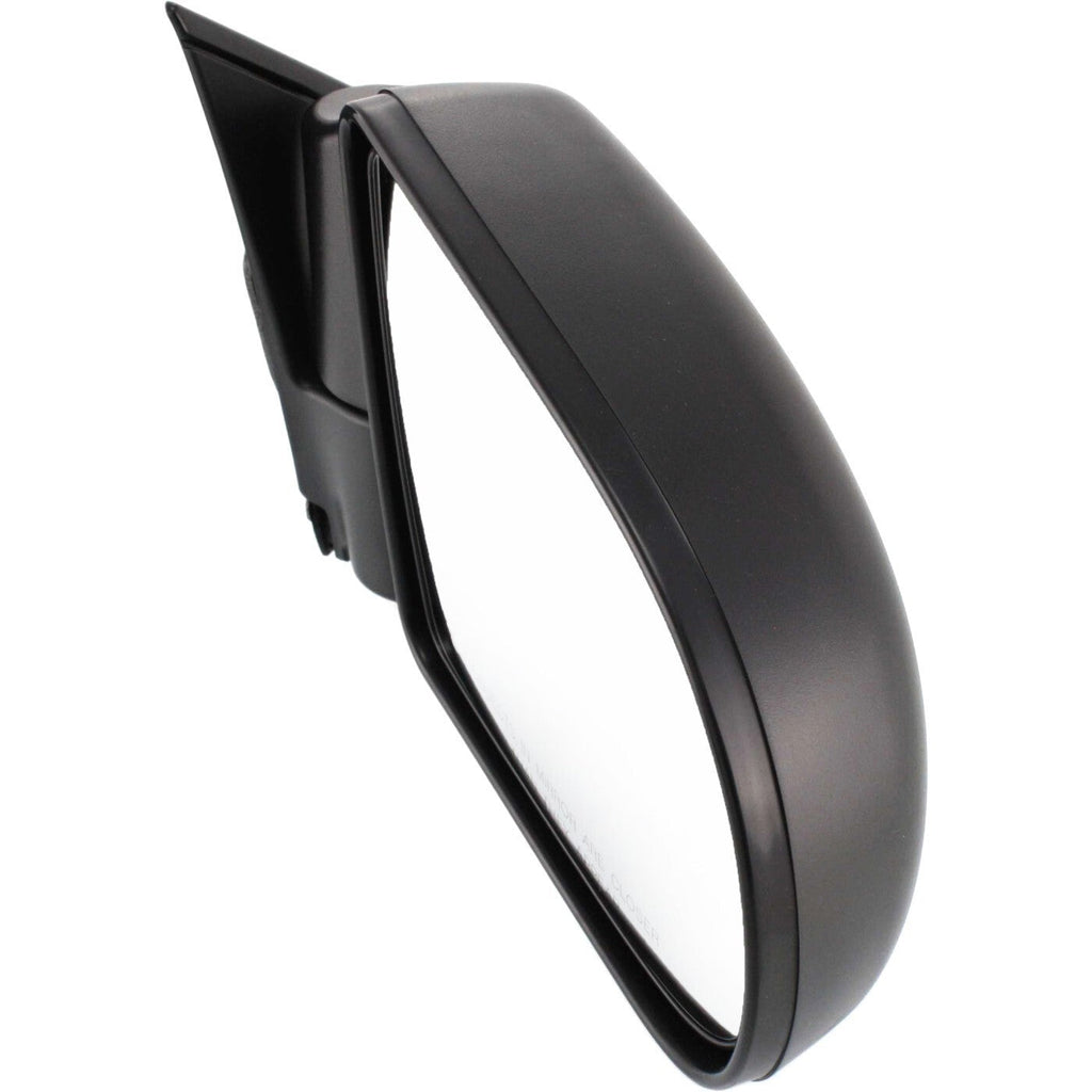 Mirror Set For 1999-2004 Chevrolet S10 Left and Right Manual Fold Textured Black