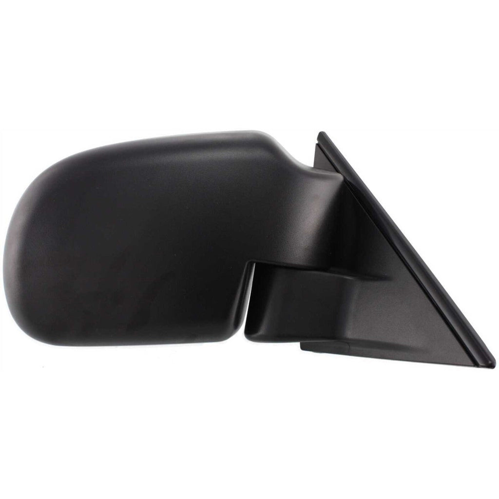 Mirror Set For 1999-2004 Chevrolet S10 Left and Right Manual Fold Textured Black