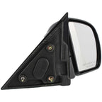 Mirror Set For 1999-2004 Chevrolet S10 Left and Right Manual Fold Textured Black