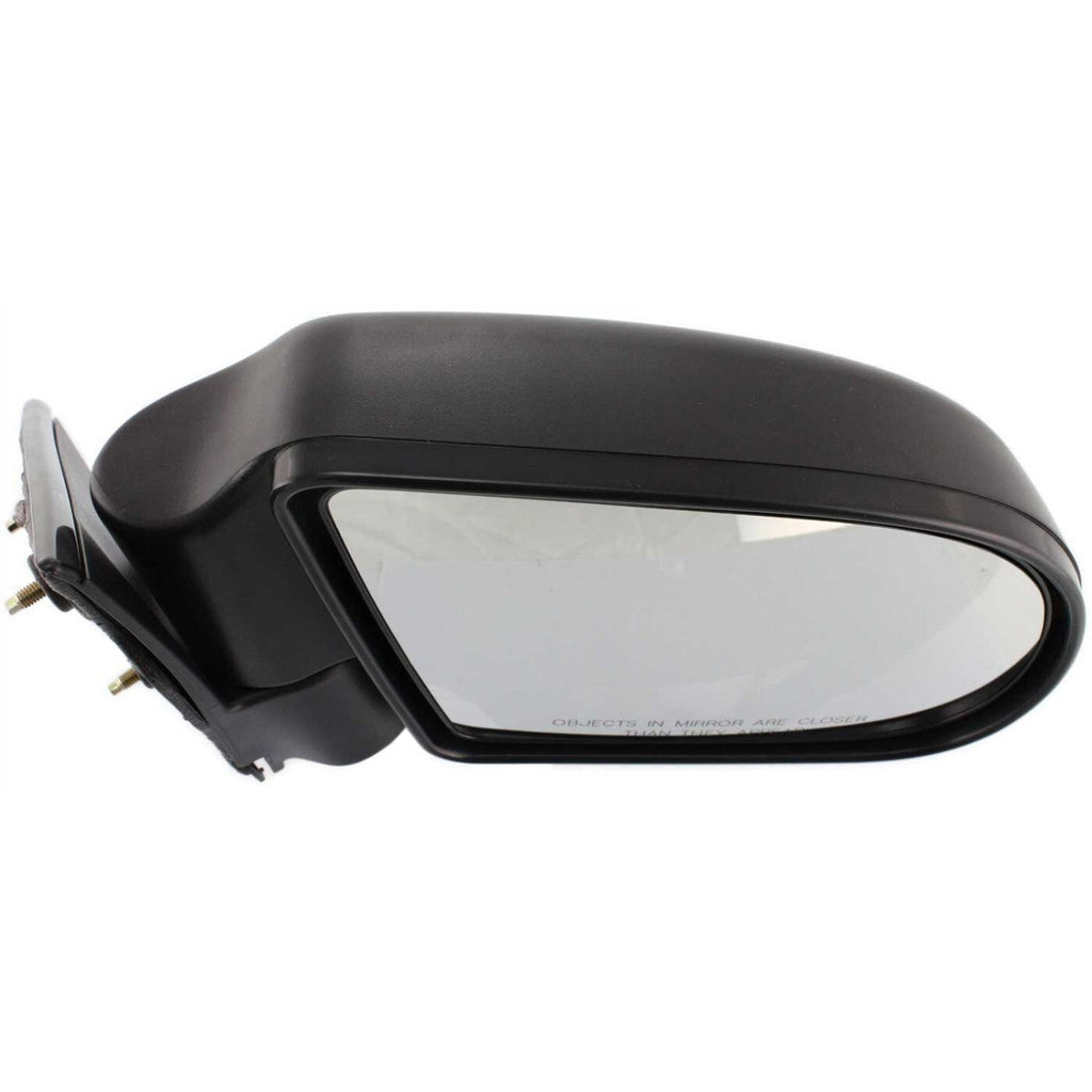 Mirror Set For 1999-2004 Chevrolet S10 Left and Right Manual Fold Textured Black