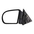 Mirror Set For 1999-2004 Chevrolet S10 Left and Right Manual Fold Textured Black