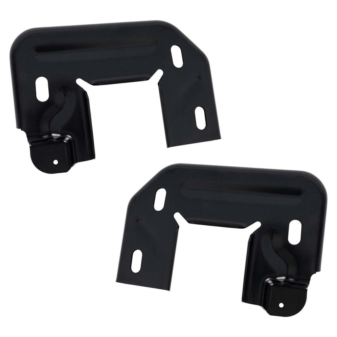 Set of 2 Bumper Face Bar Brackets Retainer Mounting Braces for F150 Truck Pair