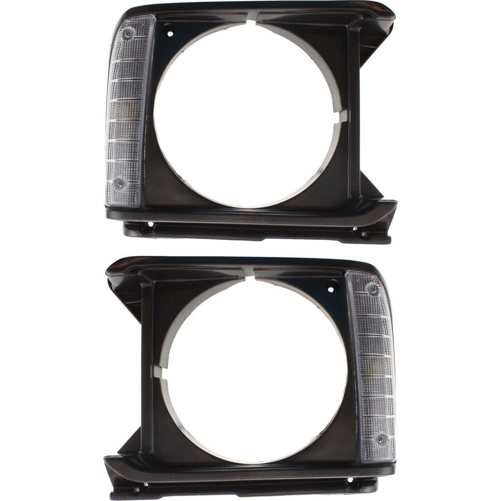 Headlight Door Set For 1979-1981 Toyota Pickup RWD Gray 8161089105 8162089105