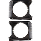 Headlight Door Set For 1979-1981 Toyota Pickup RWD Gray 8161089105 8162089105