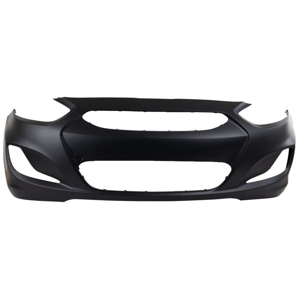 Primed Front Bumper Cover For 2012-2014 Hyundai Accent Sedan/Hatchback HY1000188