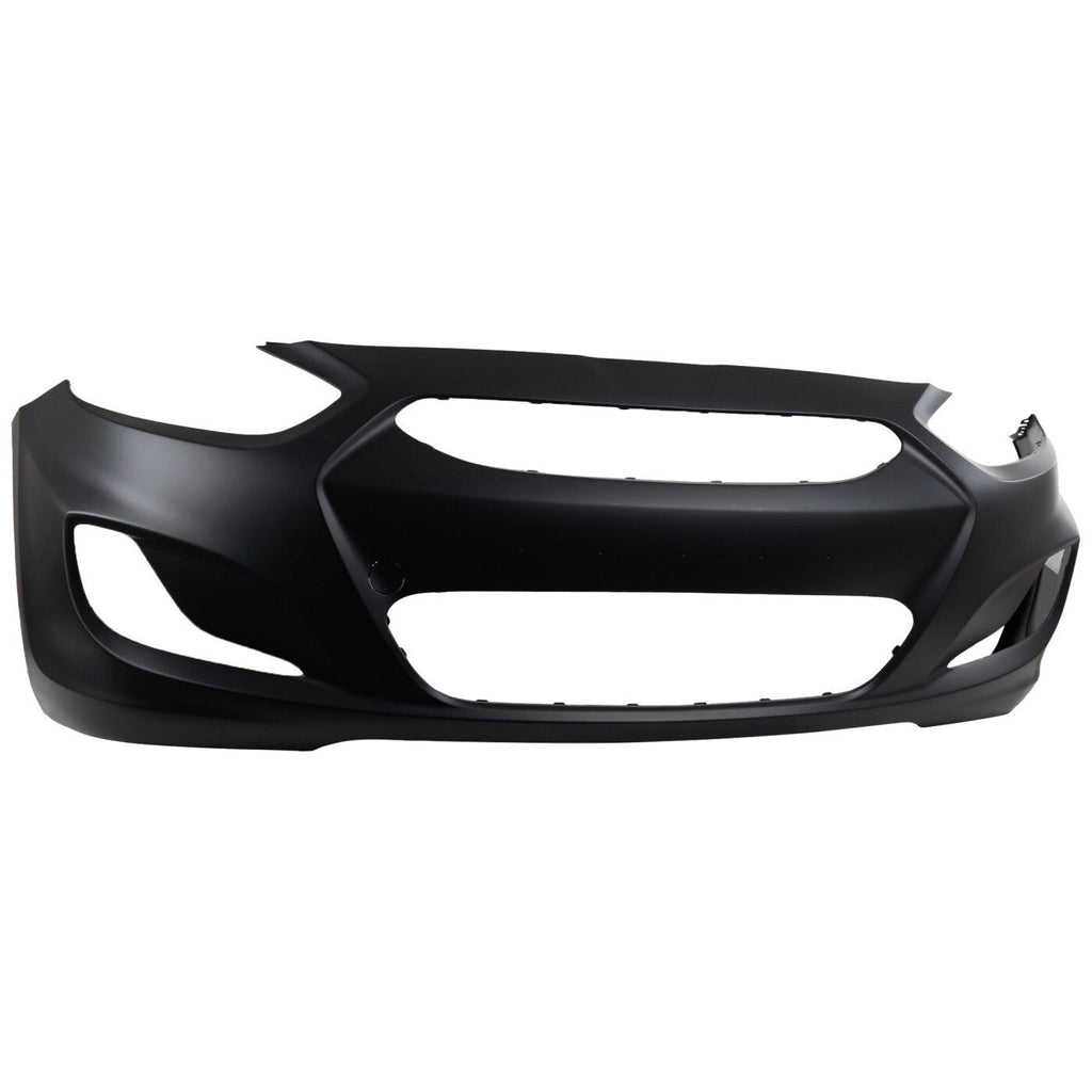 Primed Front Bumper Cover For 2012-2014 Hyundai Accent Sedan/Hatchback HY1000188