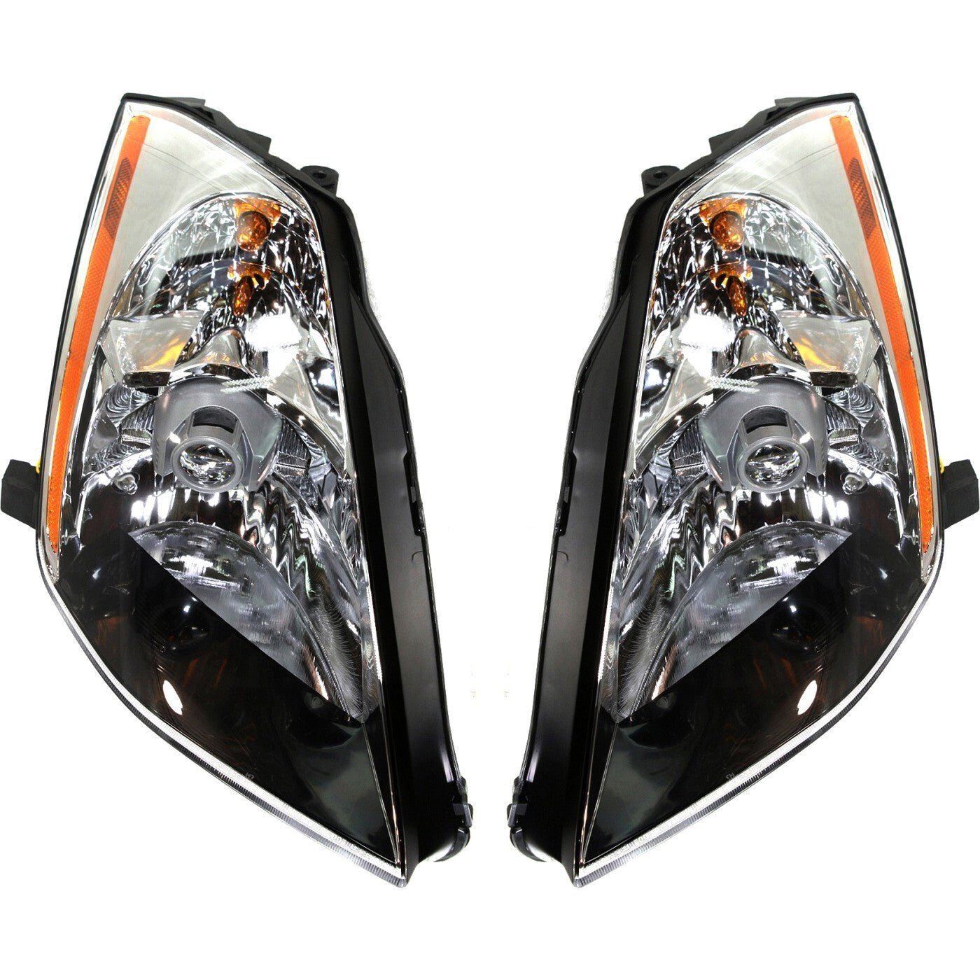 HID Xenon Headlights Headlamps Left & Right Lamp Pair Set for 03-05 Nissan 350Z