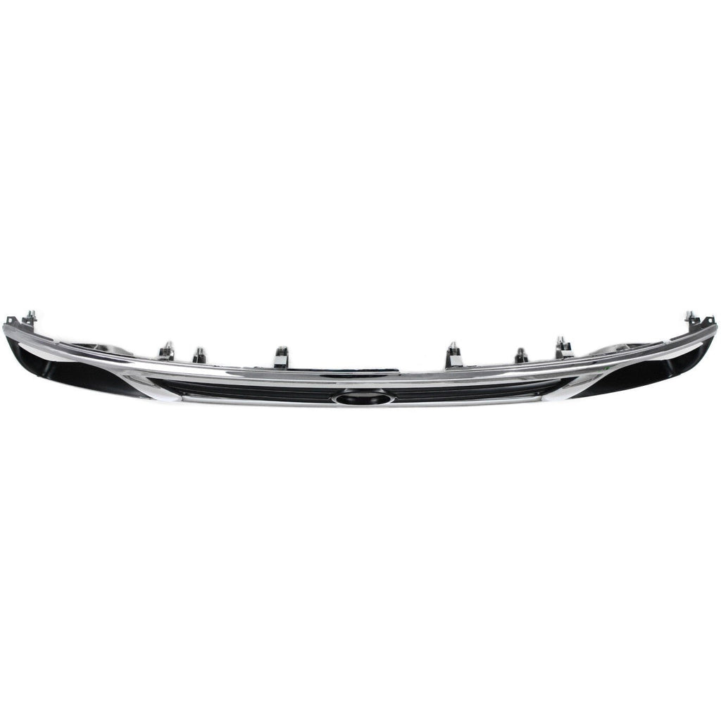 Grille For 95-96 Toyota Tacoma Chrome Shell w/ Black Insert Plastic