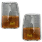 Corner Light Set For 1987-1990 Chevrolet Caprice Driver and Passenger Side