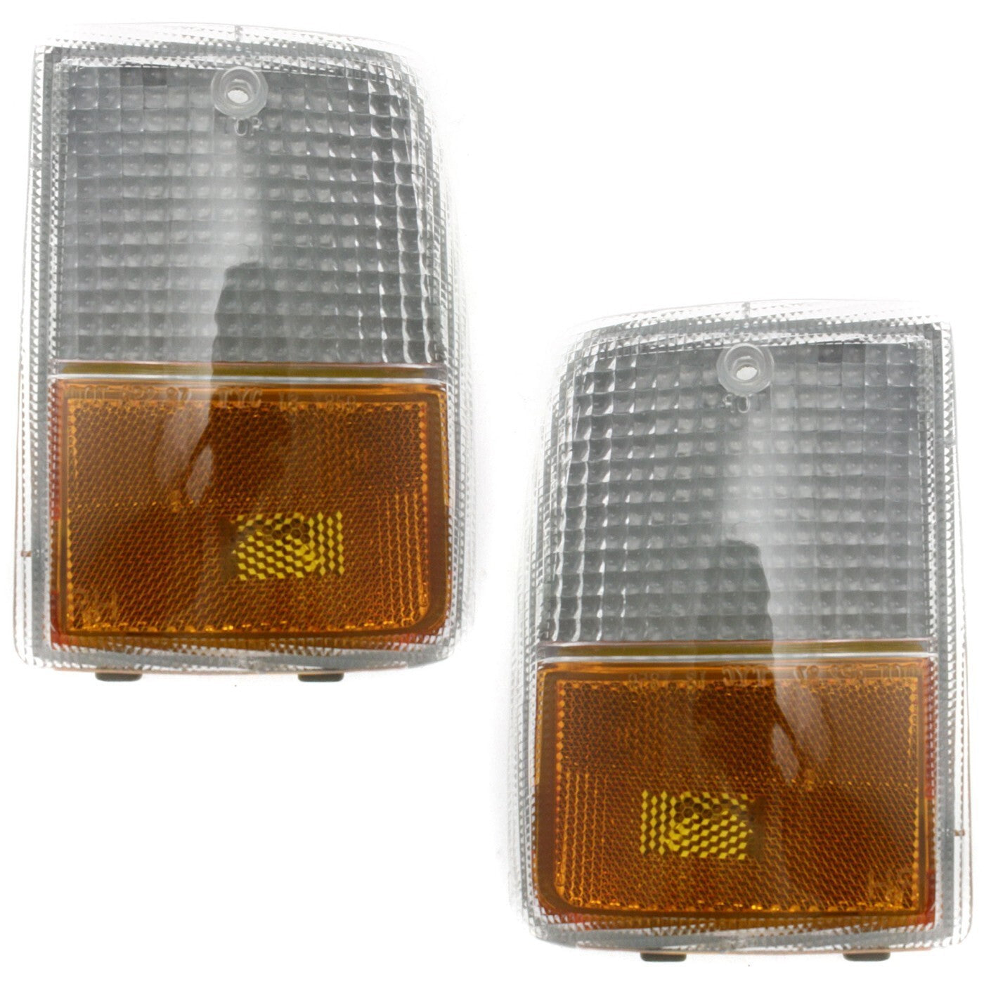 Corner Light Set For 1987-1990 Chevrolet Caprice Driver and Passenger Side