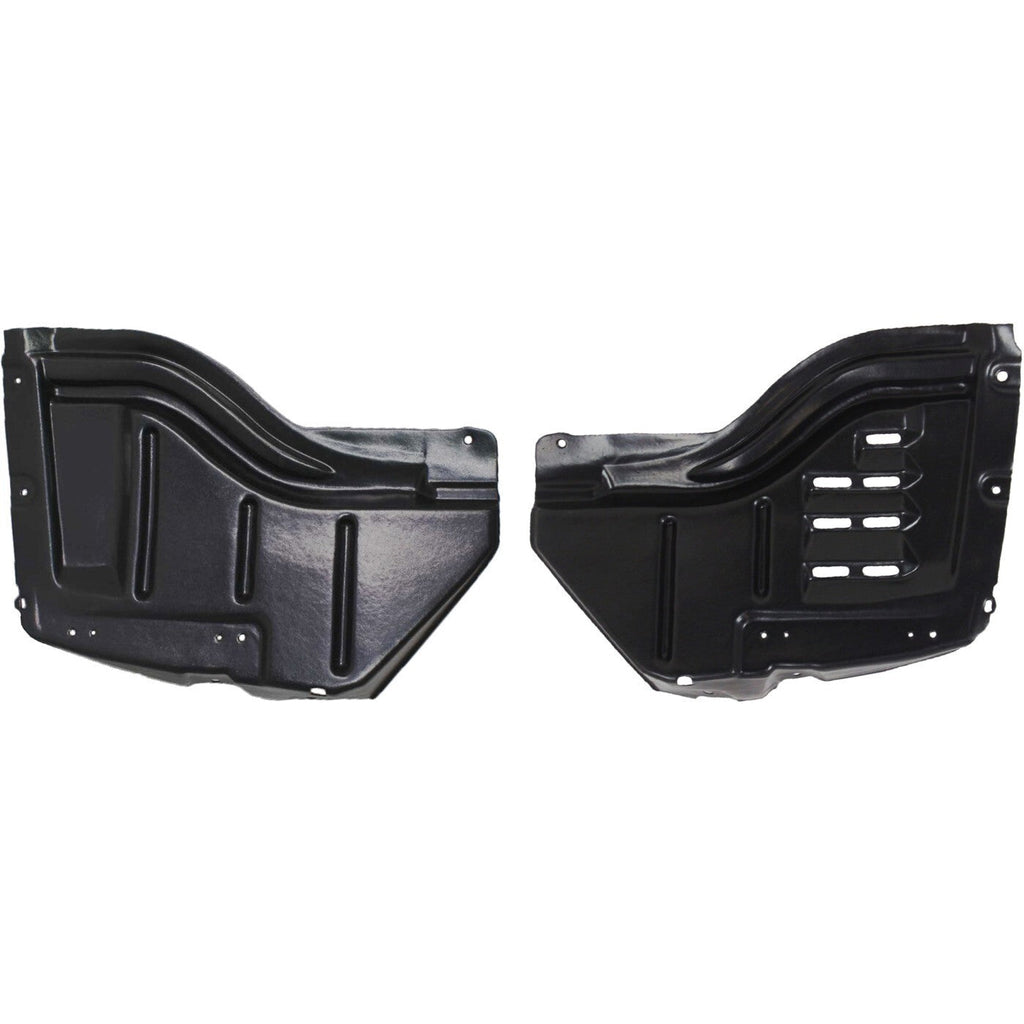 Fender Liner Set For 2007-13 Toyota Tundra w/Plastic Bumpr Front, Front Sect 2Pc