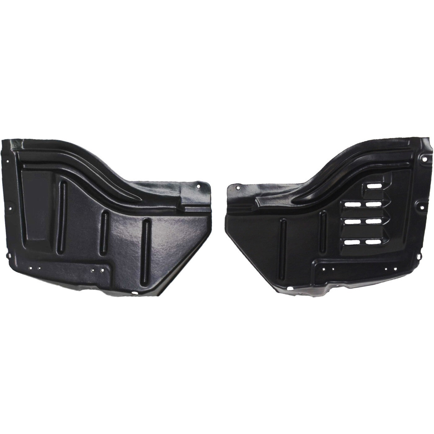 Fender Liner Set For 2007-13 Toyota Tundra w/Plastic Bumpr Front, Front Sect 2Pc