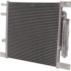 A/C Condenser For 2012-2019 Nissan Versa With Receiver Drier Aluminum 921009EK0A