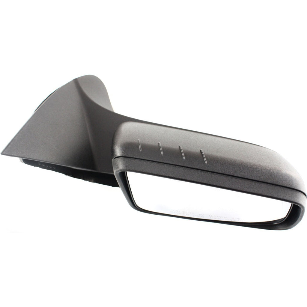Power Mirror For 2008-2011 Ford Focus Right Side Manual Fold Paintable 2 Caps