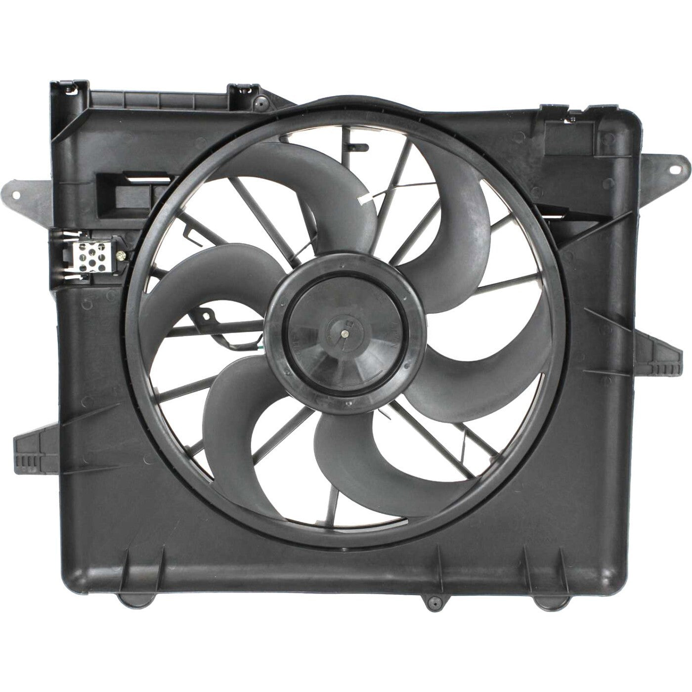 Radiator Cooling Fan For 2005-2014 Ford Mustang with Blade Motor and Shroud