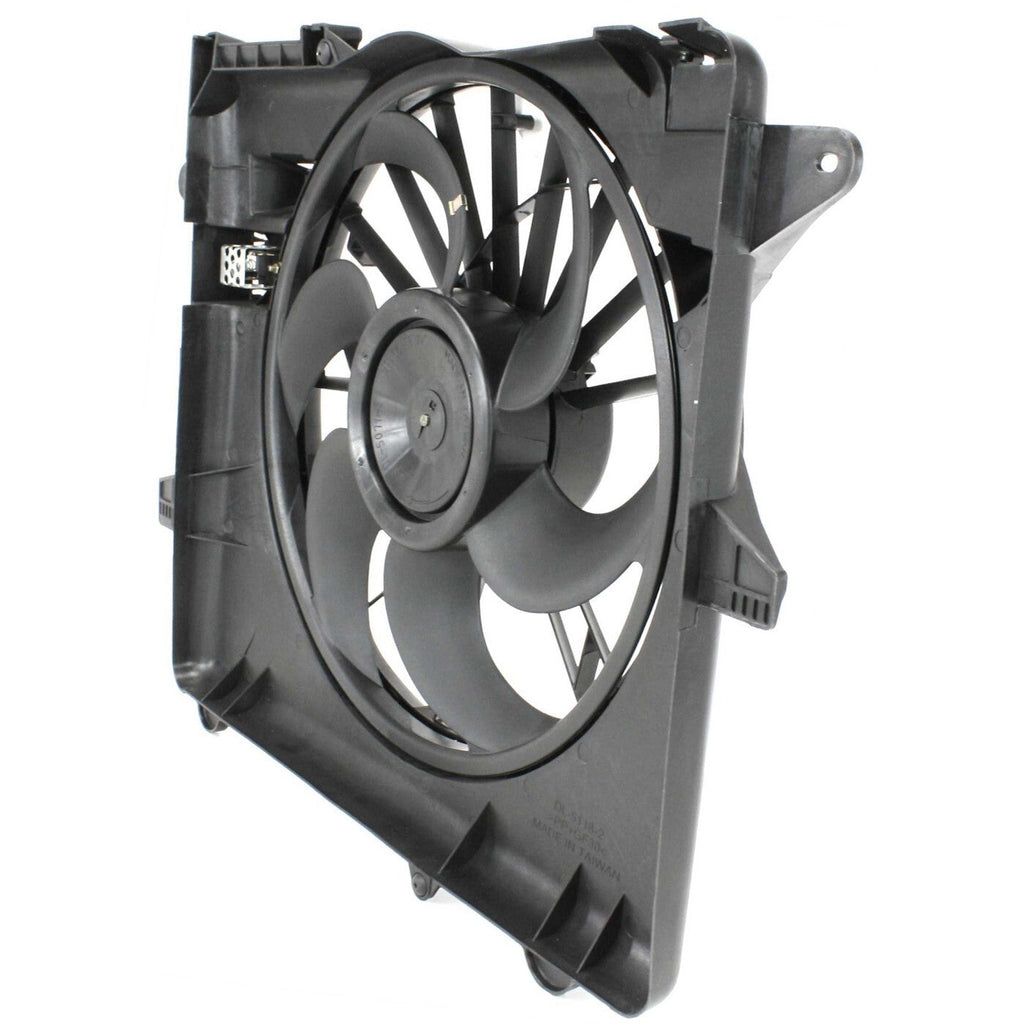 Radiator Cooling Fan For 2005-2014 Ford Mustang with Blade Motor and Shroud