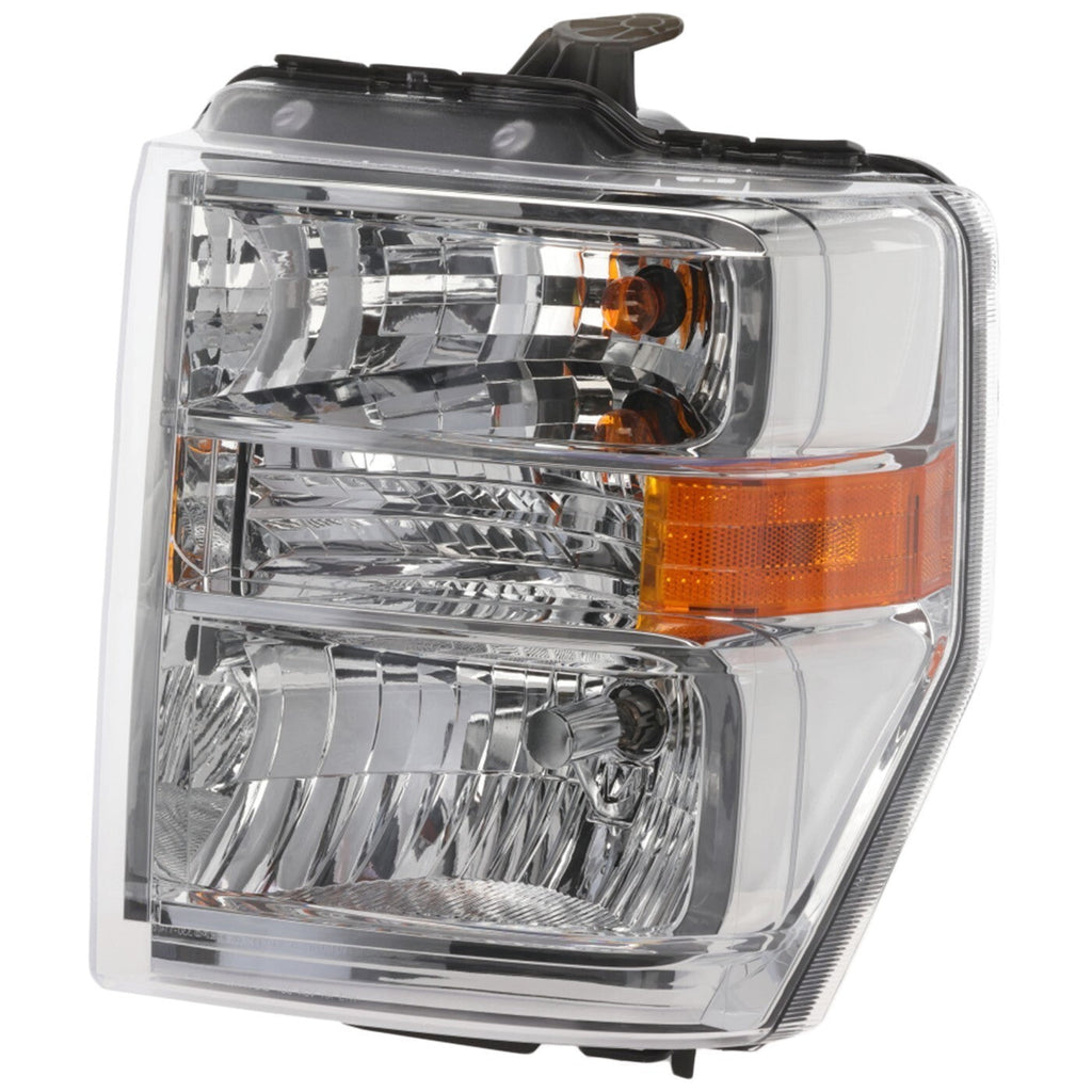 Left Right Headlights For Ford E-350 Super Duty 2008-2025 Halogen w/ Bulb/s CAPA